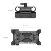 SmallRig válltámasz 15 mm-es rudakhoz 2894