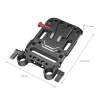 SmallRig V-mount adaptér na 15 mm tyče 3016
