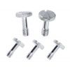 Speciális típusú 1/4" fotó csavar FT005  Csavar hossza az alaptól 17 mm