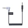 Comica audiokábel 3,5mm(3-pin) - 3,5mm(4-pin) (50cm)