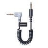 Comica audiokábel 3,5mm(3-pin) - 3,5mm(4-pin) (50cm)