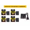 4 x NP-F 970 (7800mAh) + nabíječka NP-FM50/F960 baterie