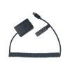 Dummy akkumulátor Sony NP-FW50 USB-C csatlakozóval