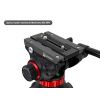 LENSBOT RAZOR III - videóállvány állítható fluid fejjel  182 cm, 10 kg teherbírás, pan/tilt beállítás