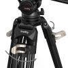 SmallRig Heavy-Duty állvány fluid fejjel AD-01 3751B