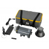 Zestaw dwóch lamp LENSBOT GL330 COB LED (2 x statyw, 2 x softbox 90cm)  330W, 128000 luxů na 1 metr, Bi-Color, Smartphone app