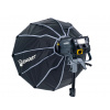 Zestaw świateł COB 2 x LENSBOT GL220RGB (2 x statyw, 2 x softbox)  220W, Bi-Color + RGB, Aplikacja na smartfona