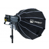 Zestaw świateł COB 2 x LENSBOT GL220RGB (2 x statyw, 2 x softbox)  220W, Bi-Color + RGB, Aplikacja na smartfona
