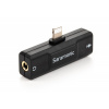 adapter audio saramonic sr ea2d mini jack trs lightning 3