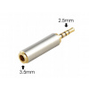 audio adapter z 3.5mm na 2.5mm 2