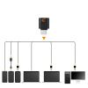 Comica Audio EJoy Uni Pro USB vezeték nélküli kondenzátormikrofon RGB vezérléssel
