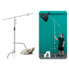 3,1 Meter langes C-Stativ-Stativ mit Boom-Arm-Arm