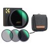 KF Concept sada magnetických filtrů MCUV+CPL+ND1000+Magnetický redukční kroužek s pouzdrem (67mm)