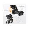 KF Concept Matte Box tartóval 2 négyzet alakú szűrőhöz  SKU.2180 / SKU.2180V1