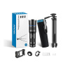 apexel smartphone zoom objektiv 20x 40x se stativem 3