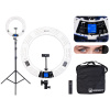 Lensbot Spectra 19" Ring Light – výkonné kruhové světlo 90W s LCD displejem a stativem