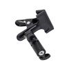 Stativklemme mit 1/4"-Gewinde oder Zapfen (ausziehbarer Adapter)