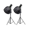 Set 2x Viltrox Ninja 30B 300W Bi-color COB LED světlo (2 softboxy, 2 stativy)