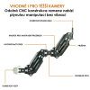 Kar és mellény VISTA II + Flycam Redking steadicam