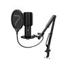 7RYMS AU01-K1 USB kardioidní kondenzátorový mikrofon s flexibilním ramenem na stůl a Pop filtrem