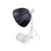 (ROZBALENO) Parabolický Easy up softbox 120cm + grid (voštiny)