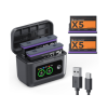 kf concept 2 kit battery insta360 x5 lcd charger 1