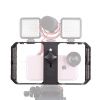 (ROZBALENO) Duální grip pro smartphony, klec pro mobily