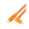 usb c oranzovy kabel zahnuty 4