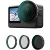 TELESIN sada CPL / VND2–32 / UV filtrů pro DJI Osmo Action 6