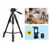 LENSBOT SE-180 stativ s horizontálním ramenem a držákem telefonu (183 cm)