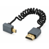 FILM-TECHNIKA RigLink C1 A–D Down – kroucený 8K60 kabel HDMI → micro HDMI, zalomení Down, až 1 m