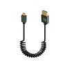 RigLink C1 A–D – kroucený 8K60 kabel HDMI → micro HDMI, přímé konektory, až 1 m