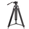 JIEYANG JY0508B JY 0508B 6KG height 185cm Professional Video Tripod Aluminum Dslr VIDEO Tripod Fluid Head