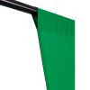 Fotós háttér green screen pamut 3x6m (zöld)