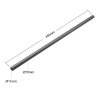 15mm Carbon Fiber Rod 45cm 18inch 2pcs 871 2 07265.1491357503