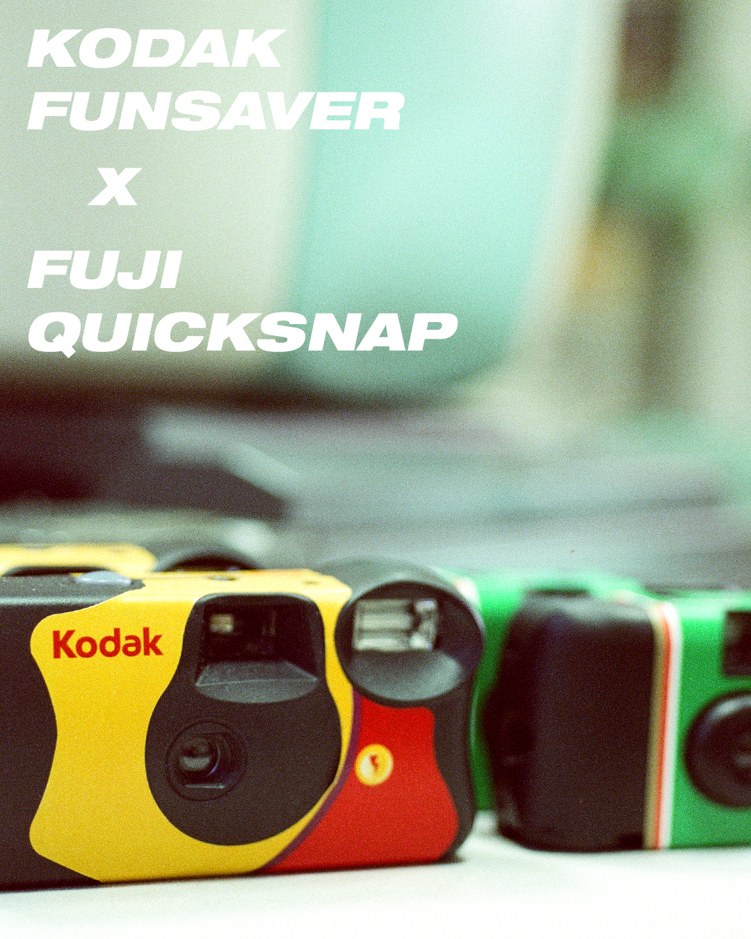 Jednorázové fotoaparáty na svatbu Kodak vs. Fuji