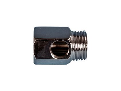 Připojovací fitink 1/2" vnější x 1/4" boční x 1/2" vnitřní