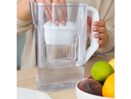 BILA KONVICE NA FILTROVANI VODY DO LEDNICE FILTR Model D3 SLIM AquaMax