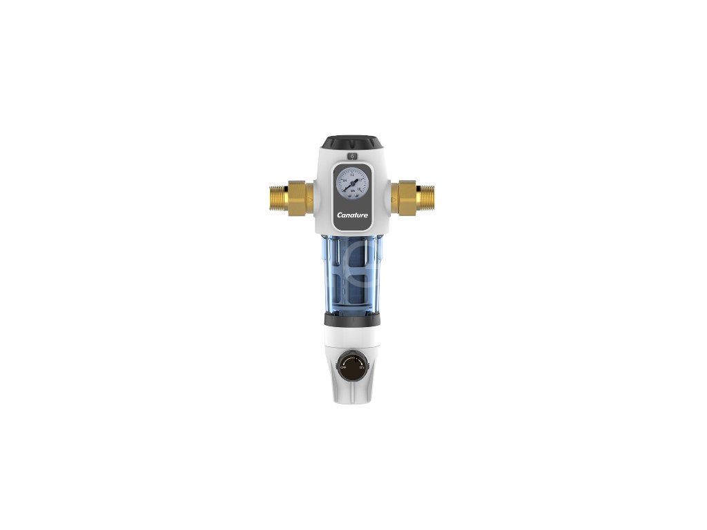 Mechanický predfilter s manometrom 3 m3/hod