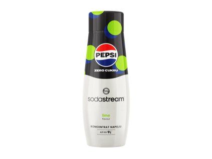 Sirup SodaStream Pepsi Lime Zero 440 ml