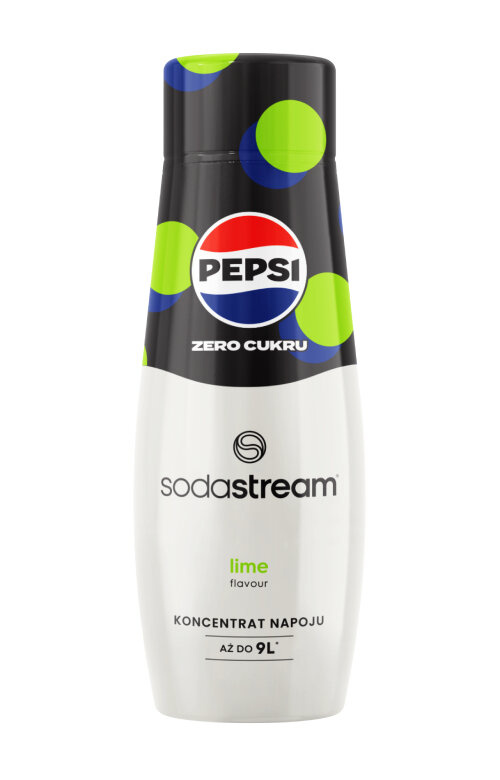 Levně Sirup SodaStream Pepsi Lime Zero 440 ml