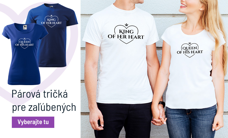 Tričká pre zaľúbených