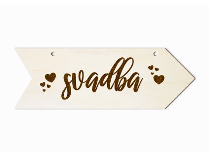 Svadobný ukazovateľ srdca na zavesenie