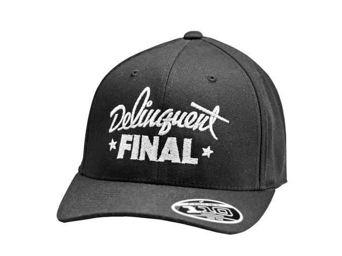 Kšiltovka FINAL "DELINQUENT" FLEXFIT 110, snapback,vyšívaná