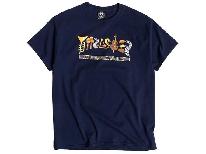 Thrasher Filmore T Shirt Navy Blue 1