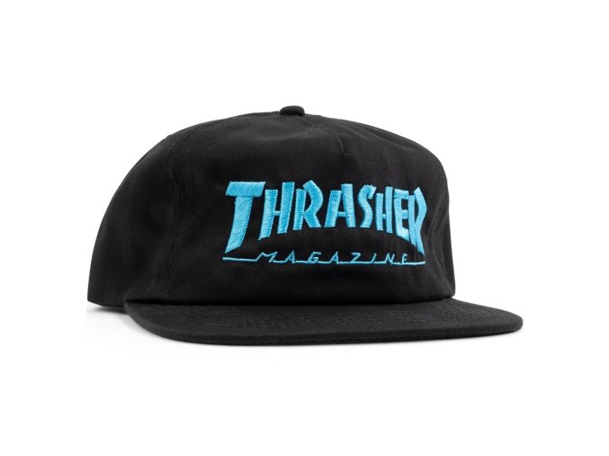 Kšiltovka Thrasher "Mag Logo" Black / Blue