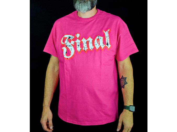 Pánské triko FINAL "ŠVABACH " růžové