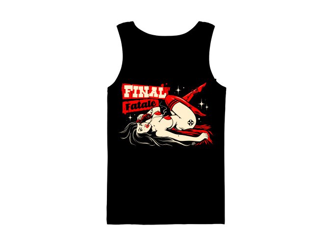 Pánské tílko FINAL "FATALE" černé