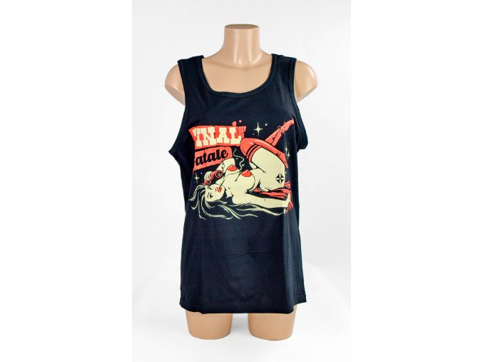 Pánské tílko FINAL "FATALE" černé