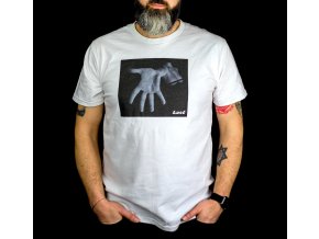 Pánské tričko LUST "Hand" bílé